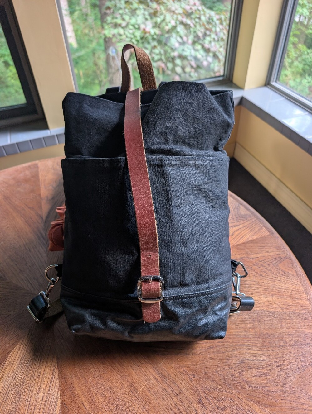 Leather l Canvas Bag